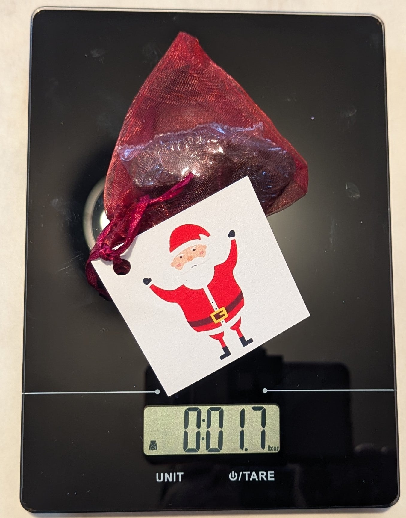 Got more than one on your List? Christmas Coal Double Pack, wrapped in delicate red organza with a cute card!  $19.99 with Free Shipping!  Make sure your Naughty List gets what they deserve this year!